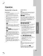 Предварительный просмотр 19 страницы LG LGDVB418 Owner'S Manual