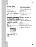 Предварительный просмотр 26 страницы LG LGDVB418 Owner'S Manual