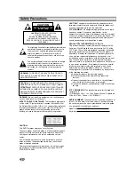 Preview for 2 page of LG LGDVDR313 Owner'S Manual