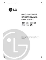 Предварительный просмотр 1 страницы LG LGDVT418 Owner'S Manual