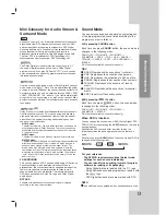 Предварительный просмотр 17 страницы LG LGDVT418 Owner'S Manual