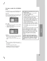 Предварительный просмотр 27 страницы LG LGDVT418 Owner'S Manual