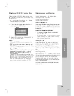 Предварительный просмотр 31 страницы LG LGDVT418 Owner'S Manual