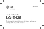 Preview for 103 page of LG LGE435.ACISBK Quick Start Manual