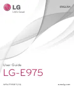 Preview for 1 page of LG LGE975.AAREBL User Manual