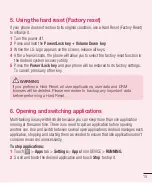 Preview for 17 page of LG LGE975.AAREBL User Manual