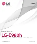 Preview for 1 page of LG LGE980H.ACAOBK User Manual