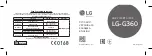 LG LGG360.ACISTN Quick Start Manual preview