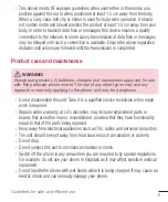 Preview for 7 page of LG LGH540D.AINDTN User Manual