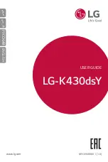 LG LGK430DSY.AAGRKGA User Manual preview