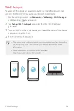 Предварительный просмотр 95 страницы LG LGK580DSK.APHLGD User Manual