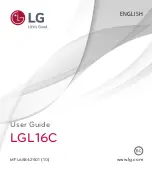 Preview for 1 page of LG LGL16C User Manual