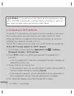 Preview for 12 page of LG LGL95G User Manual