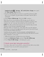 Preview for 14 page of LG LGL95G User Manual