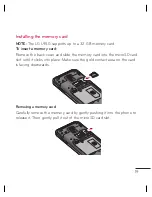 Preview for 21 page of LG LGL95G User Manual