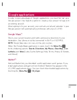 Preview for 61 page of LG LGL95G User Manual