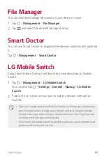 Preview for 90 page of LG LGM700Y.AISRPL User Manual