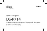 Preview for 3 page of LG LGP714.ACAOBK Quick Start Manual