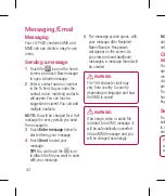 Preview for 360 page of LG LGP920 User Manual