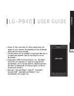 Preview for 255 page of LG LGP940 User Manual