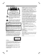 Preview for 2 page of LG LGXBR342 Owner'S Manual