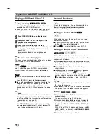 Предварительный просмотр 28 страницы LG LH-C6230 Owner'S Manual