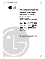 LG LH-CX245 Series Owner'S Manual предпросмотр