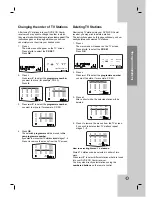 Предварительный просмотр 21 страницы LG LH-CX245 Series Owner'S Manual