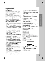 Предварительный просмотр 27 страницы LG LH-CX245 Series Owner'S Manual