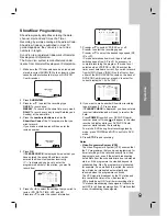 Предварительный просмотр 29 страницы LG LH-CX245 Series Owner'S Manual