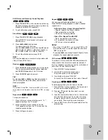 Preview for 33 page of LG LH-CX245 Series Owner'S Manual