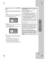 Preview for 35 page of LG LH-CX245 Series Owner'S Manual