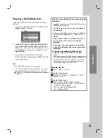 Preview for 41 page of LG LH-CX245 Series Owner'S Manual