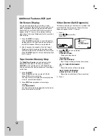 Preview for 42 page of LG LH-CX245 Series Owner'S Manual