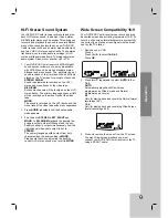 Preview for 43 page of LG LH-CX245 Series Owner'S Manual