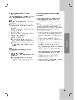 Preview for 45 page of LG LH-CX245 Series Owner'S Manual