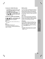 Preview for 47 page of LG LH-CX245 Series Owner'S Manual