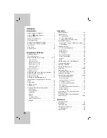 Предварительный просмотр 4 страницы LG LH-E922PB Owner'S Manual