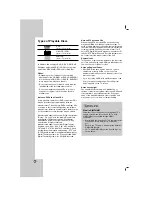 Предварительный просмотр 6 страницы LG LH-E922PB Owner'S Manual