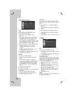 Preview for 22 page of LG LH-E922PB Owner'S Manual