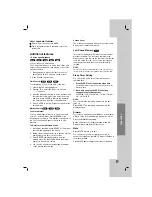 Preview for 25 page of LG LH-E922PB Owner'S Manual