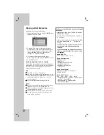 Preview for 28 page of LG LH-E922PB Owner'S Manual