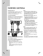 Предварительный просмотр 12 страницы LG LH-E9674 Owner'S Manual