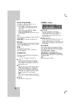 Preview for 20 page of LG LH-T2020X Owner'S Manual