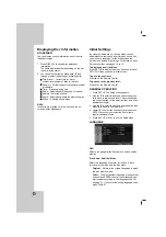 Предварительный просмотр 10 страницы LG LH-T3602 Owner'S Manual