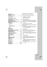 Предварительный просмотр 3 страницы LG LH-T363 Owner'S Manual