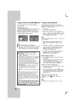 Предварительный просмотр 16 страницы LG LH-T363 Owner'S Manual