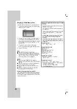 Предварительный просмотр 18 страницы LG LH-T363 Owner'S Manual