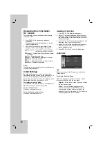 Предварительный просмотр 12 страницы LG LH-T502SH Owner'S Manual