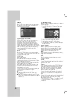 Предварительный просмотр 14 страницы LG LH-T502SH Owner'S Manual